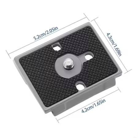 Massa 200PL-14 - aluminiowa płytka szybkozłączka 1/4